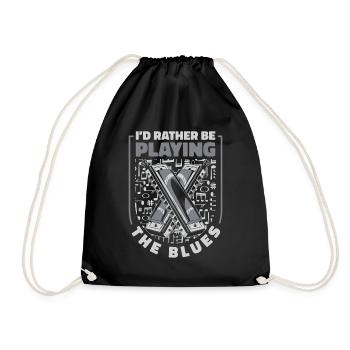 Harmonica Harmonica Musique Instrument - Sac de sport léger - noir - Devant