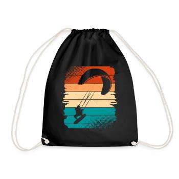 Kitesurfer Kitesurf Kitesurf - Sac de sport léger - noir - Devant