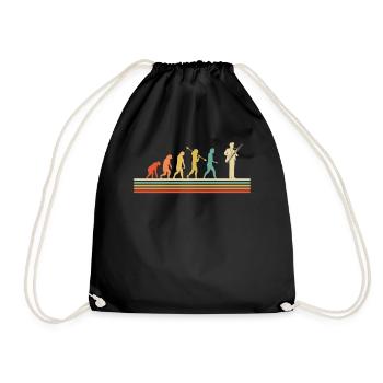 Bassoon Bassoon Bassoon Player Bassoonist - Drawstring Bag - black - Front