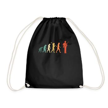 Bassoon Bassoon Bassoon Player Bassoonist - Drawstring Bag - black - Front