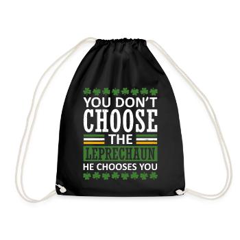 Les vibrations Leprechaun-st.-patrick’s-day-vibes que vous recherchez - Sac de sport léger - noir - Devant