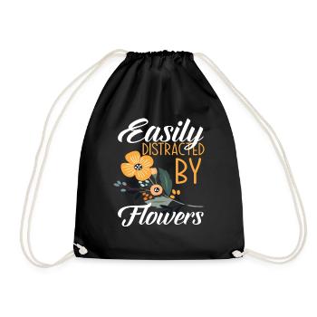 Fleuriste Fleuristes Amateurs de fleurs - Sac de sport léger - noir - Devant