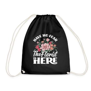 Fleuriste N’ayez pas peur Fleuriste - Sac de sport léger - noir - Devant