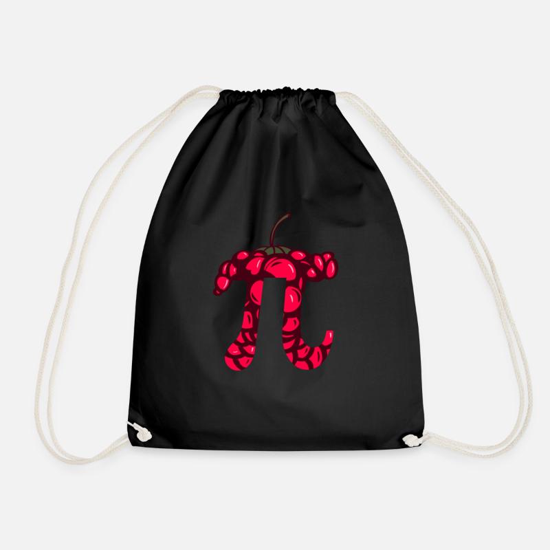 Raspberry Kuchen Pi - Lehrer Mathe Pi - Turnbeutel - Schwarz