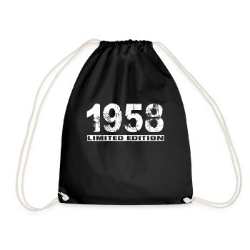 Limited Edition 1958 - Turnbeutel - Schwarz - Vorne