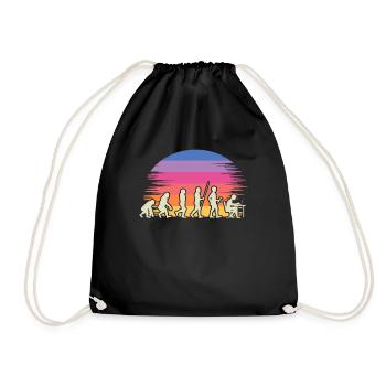 Evolution Gamer avec ordinateur portable Gaming Evolution - Sac de sport léger - noir - Devant