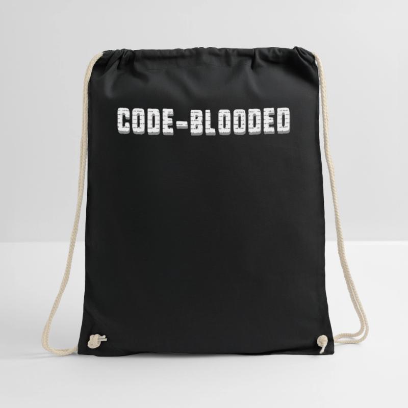 Chemise de programmeur, t-shirt Code Blooded, codage amusant Sac de sport léger