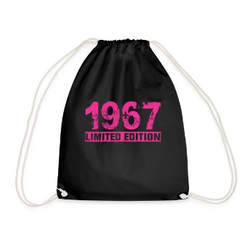 Limited Edition 1967 - Drawstring Bag - black - Front