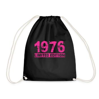 Limited Edition 1976 - Drawstring Bag - black - Front