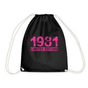 Édition limitée 1981 - Sac de sport léger - noir - Devant