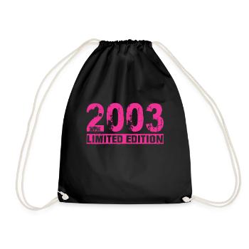Édition limitée 2003 - Sac de sport léger - noir - Devant