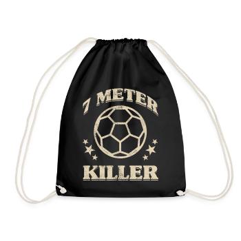 Équipe de handball, club, entraîneur, entraîneur, joueur - Sac de sport léger - noir - Devant
