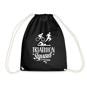 Triathlon Équipe Triathlons Triathlète Triathlète - Sac de sport léger - noir - Devant
