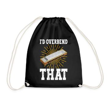 Harmonica Harmonica - Drawstring Bag - black - Front