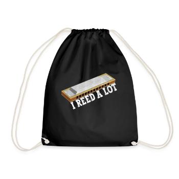 Harmonica Harmonica - Drawstring Bag - black - Front