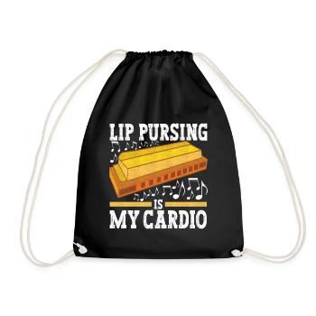Harmonica Harmonica - Drawstring Bag - black - Front