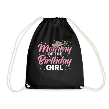 Maman du garçon d’anniversaire - Sac de sport léger - noir - Devant