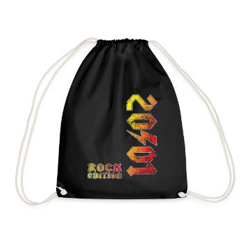 Geburtstag Rock Edition 2001 - Turnbeutel - Schwarz - Vorne