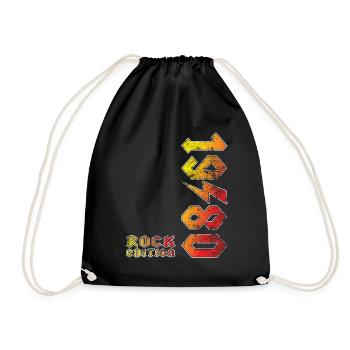 Birthday Rock Edition 1980 - Sac de sport léger - noir - Devant
