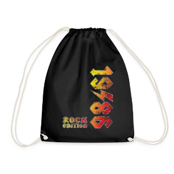 Birthday Rock Edition 1986 - Sac de sport léger - noir - Devant