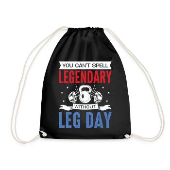 Impossible d’épeler légendaire sans Leg Day pour Body Bui - Sac de sport léger - noir - Devant