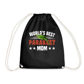 Die Beste Sittich-mutter Der Welt - Turnbeutel - Schwarz - Vorne