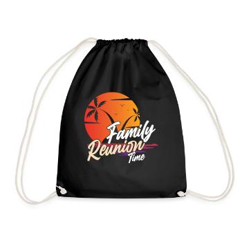 Équipe de réunion de famille Family Süß - Sac de sport léger - noir - Devant