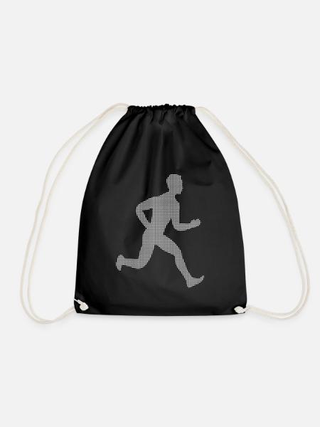 Joggen - Turnbeutel - Schwarz