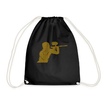 Paintball - Sac de sport léger - noir - Devant