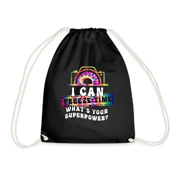 Photographe Freeze Time Superpower - Sac de sport léger - noir - Devant