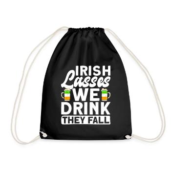 Irlande Irlandais drôle de dicton de la Saint-Patrick - Sac de sport léger - noir - Devant