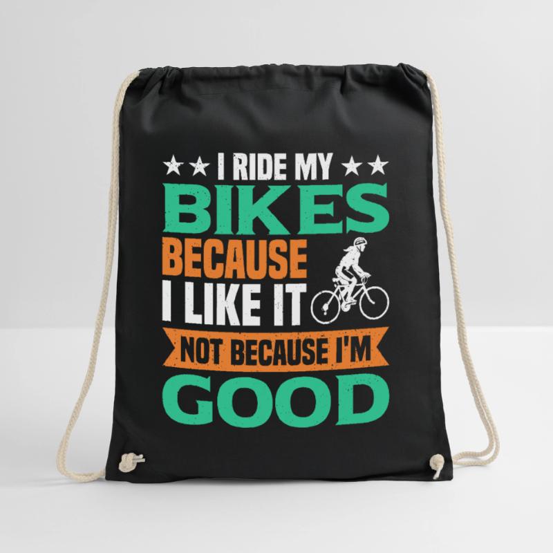 Je fais du vélo parce que je ne le fais pas Sac de sport léger