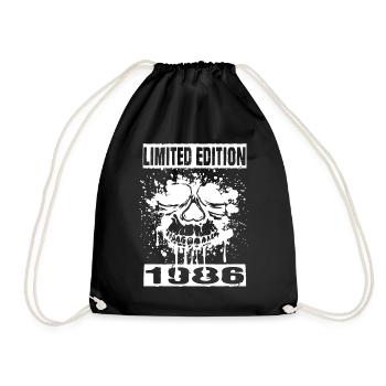 Limited Edition 1986 - Drawstring Bag - black - Front