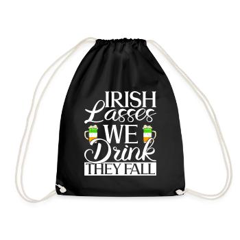 Irlande Irlandais drôle de dicton de la Saint-Patrick - Sac de sport léger - noir - Devant