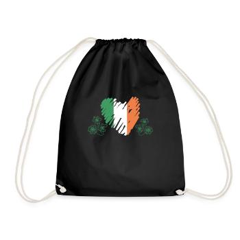Irlande Irlandais drôle de dicton de la Saint-Patrick - Sac de sport léger - noir - Devant