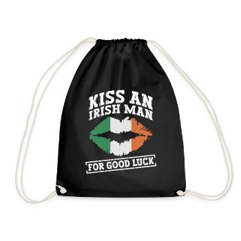 Irlande Irlandais drôle de dicton de la Saint-Patrick - Sac de sport léger - noir - Devant
