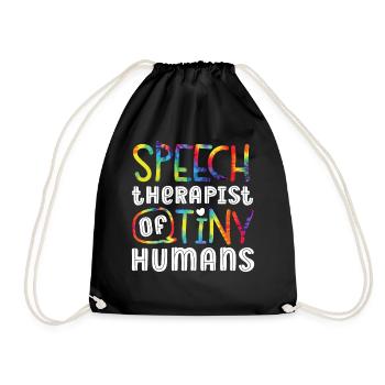 Assistant orthophoniste - Sac de sport léger - noir - Devant