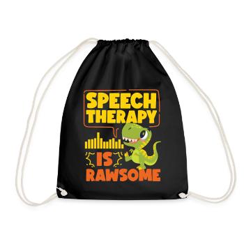Assistant orthophoniste - Sac de sport léger - noir - Devant