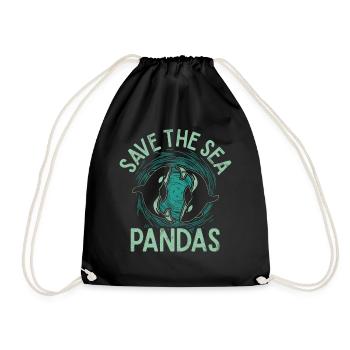 Killer Whale Killer Whale Watch Orca Whale - Drawstring Bag - black - Front