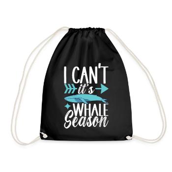 Observateurs de baleines - Sac de sport léger - noir - Devant