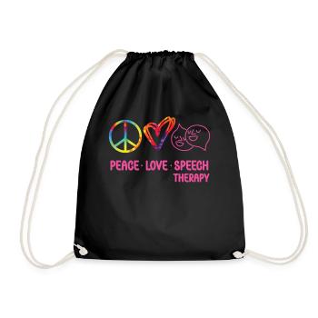 Assistant orthophoniste - Sac de sport léger - noir - Devant