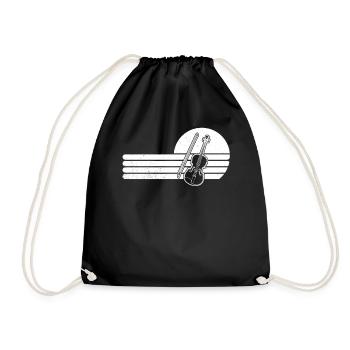 Violon Violoniste Violoniste - Sac de sport léger - noir - Devant