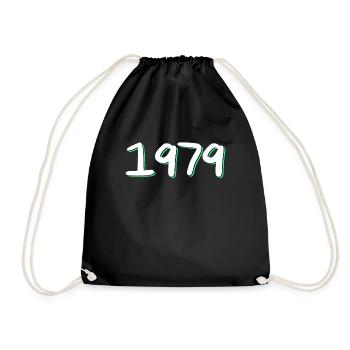 1979 Anniversaire - Sac de sport léger - noir - Devant