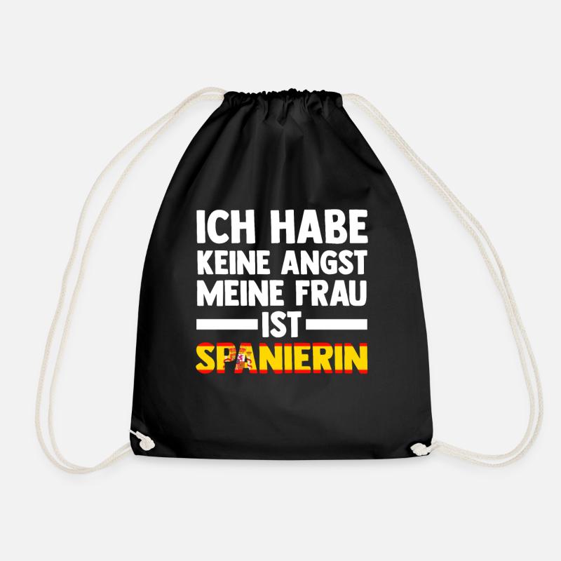 Spanisch Spanier Spanien - Turnbeutel - Schwarz