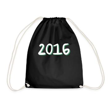 Anniversaire 2016 - Sac de sport léger - noir - Devant