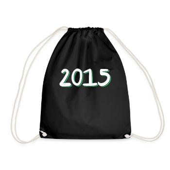 Anniversaire 2015 - Sac de sport léger - noir - Devant