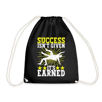 Wrestling Wrestling Wrestlers - Drawstring Bag - black - Front