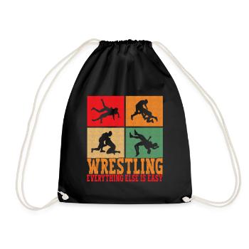 Lutte Lutteurs Lutteurs - Sac de sport léger - noir - Devant