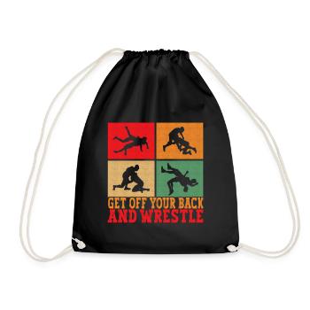 Lutte Lutteurs Lutteurs - Sac de sport léger - noir - Devant