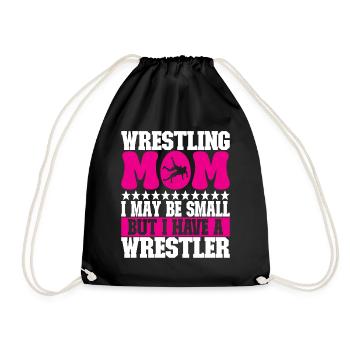 Lutte Maman Lutteuse - Sac de sport léger - noir - Devant